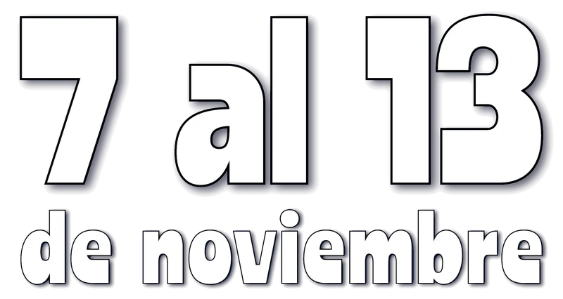 7 al 13 de noviembre