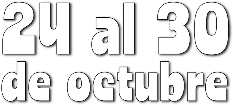 24 al 30 de octubre