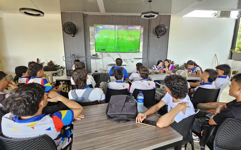 Torneo gamer en la terraza de IBES