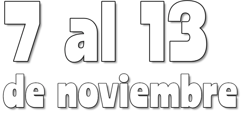 7 al 13 de noviembre